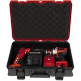 EINHELL Maletín de sistema E-Case S-F incl. divisores, Caja de herramientas negro/Rojo