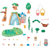 EPOCH Sylvanian Families - Parque de aventuras "Cascada", Juegos de construcción 