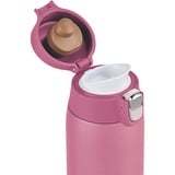 Emsa Light Mug 400 ml Rosa, Termo rosa, Rosa, Acero inoxidable, Polipropileno (PP), 400 ml, 6,6 cm, 196 mm