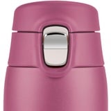 Emsa Light Mug 400 ml Rosa, Termo rosa, Rosa, Acero inoxidable, Polipropileno (PP), 400 ml, 6,6 cm, 196 mm