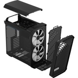 Fractal Design Torrent Compact Torre Negro, Cajas de torre negro, Torre, PC, Negro, ATX, EATX, micro ATX, Mini-ITX, SSI CEB, Vidrio templado, Juego