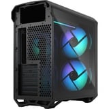 Fractal Design Torrent Compact Torre Negro, Cajas de torre negro, Torre, PC, Negro, ATX, EATX, micro ATX, Mini-ITX, SSI CEB, Vidrio templado, Juego