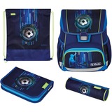 Herlitz Loop Plus Soccer, Cartera de escuela azul