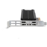 Icy Dock MB987M2P-1B tarjeta y adaptador de interfaz Interno M.2, Controlador negro, PCIe, M.2, Negro, Plata, Pasivo, 32 Gbit/s, 0 - 60 °C