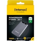 Intenso Powerbank F10000 Gris, Banco de potencia gris