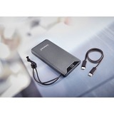 Intenso Powerbank F10000 Gris, Banco de potencia gris