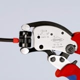 KNIPEX Pinza de engaste autoajustable Twistor T, Crimpadora rojo/Azul