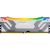 Kingston FURY CU-DIMM 24 GB DDR5-8400, Memoria RAM plateado/blanco