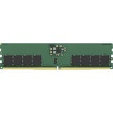 Kingston ValueRAM módulo de memoria 16 GB 1 x 16 GB DDR5 6400 MT/s, Memoria RAM verde, 16 GB, 1 x 16 GB, DDR5, 288-pin DIMM