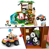 LEGO Cuidado Animal en el Refugio para Pandas, Juegos de construcción Juego de construcción, 7 año(s), Plástico, 243 pieza(s), 475 g