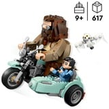LEGO Harry Potter Viaje en Moto de Hagrid™ y Harry, Juegos de construcción Juego de construcción, 9 año(s), Plástico, 617 pieza(s), 747 g