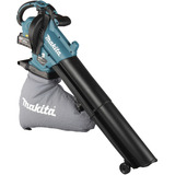 Makita Soplador/Aspirador de hojas a batería UB005GZ, 40 Voltios, Aspirador/soplador azul/Negro