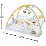Mattel HRB15 gimnasio para bebé y tapete de juego Plástico Multicolor Gimnasio para bebés, Gimnasio de actividades/Alfombra Gimnasio para bebés, Barra de juguetes, Plástico, Multicolor