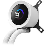 NZXT Kraken Plus RGB 240, Refrigeración por agua blanco