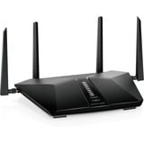 Netgear Nighthawk AX5 5-Stream AX4200 WiFi Router (RAX43) router inalámbrico Gigabit Ethernet Doble banda (2,4 GHz / 5 GHz) Negro Wi-Fi 6 (802.11ax), Doble banda (2,4 GHz / 5 GHz), Ethernet, Negro, Router de sobremesa