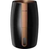 Philips 2000 series Hasta 32 m2 Humidificador de aire negro/Cobre, 1,5 m, 17 W, 220 - 240 V, 50-60 Hz, 220 mm, 250 mm