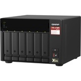 QNAP TS-673A NAS Torre Ryzen Embedded V1500B 8 GB DDR4 0 TB QNAP Turbo System Negro negro/Gris, NAS, Torre, Ryzen Embedded, V1500B, 8 GB, DDR4