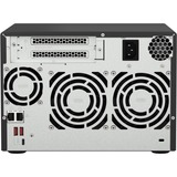 QNAP TS-673A NAS Torre Ryzen Embedded V1500B 8 GB DDR4 0 TB QNAP Turbo System Negro negro/Gris, NAS, Torre, Ryzen Embedded, V1500B, 8 GB, DDR4