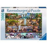Ravensburger Großartige Tierwelt Puzzle rompecabezas 2000 pieza(s) Flora y fauna 2000 pieza(s), Flora y fauna, 14 año(s)