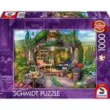 Schmidt Spiele Felicidad en la caseta de jardín en los viñedos, Puzzle 