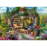 Schmidt Spiele Felicidad en la caseta de jardín en los viñedos, Puzzle 