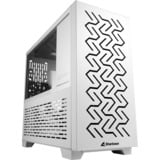 Sharkoon MS-Z1000 Micro Torre Blanco, Cajas de torre blanco, Micro Torre, PC, Blanco, micro ATX, Mini-ITX, Juego, 13,5 cm