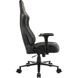 Sharkoon SGS30 Silla para videojuegos universal Asiento acolchado tapizado Beige, Negro, Asientos de juego negro/Beige, Silla para videojuegos universal, 130 kg, Asiento acolchado tapizado, Respaldo acolchado tapizado, 185 cm, Negro