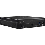 Shuttle XPС slim DH410 1,35 l tamaño PC Negro Intel H410 LGA 1200 (Socket H5), Barebone negro, 1,35 l tamaño PC, Mini PC barebone, Intel H410, LGA 1200 (Socket H5), DDR4-SDRAM, M.2, Serial ATA III