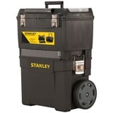 Stanley 1-93-968 Servante Carbone, Noir, 47 x 63 x 30 cm, Carros de herramienta negro/Amarillo, Noir, 47 x 63 x 30 cm