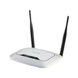 TP-Link TL-WR841N router inalámbrico Ethernet rápido Banda única (2,4 GHz) Blanco blanco/Negro, Wi-Fi 4 (802.11n), Banda única (2,4 GHz), Ethernet, Blanco, Router de sobremesa, Minorista