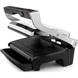Tefal OptiGrill Elite XL GC760D parrilla eléctrica de contacto, Barbacoa de contacto acero fino cepillado/Negro, Acero inoxidable, Acero inoxidable, 800 cm², 40 x 20 mm, Termoplástico, 6 personas(s)
