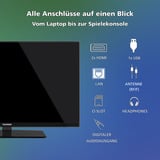 Telefunken XH32VP750M, Televisor LED negro