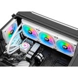 Thermaltake TH420 ARGB Sync All-In-One Liquid Cooler - Snow Edition 420mm, Refrigeración por agua blanco