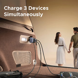 UGREEN EC602 Cargador de coche 60W Cargador para vehículo 1x USB-A 1x USB-C 