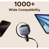 UGREEN EC602 Cargador de coche 60W Cargador para vehículo 1x USB-A 1x USB-C 