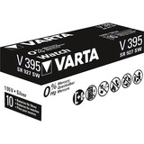 Varta SR927 SW/SR57 SW/V395 1BL Batería de un solo uso Óxido de plata plateado, Batería de un solo uso, SR57, Óxido de plata, 1,55 V, 1 pieza(s), 42 mAh