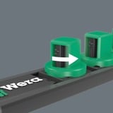 Wera 05005460001, C 4 Zyklop, Llave de tubo negro/Verde