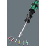 Wera Juego de puntas Kraftform compacto 27 piezas 1 Christmas 2025, con portaherramientas, Conjuntos de bits negro/Verde