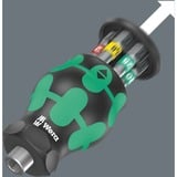 Wera Kraftform Kompakt Stubby Magazin 1 Bit-Satz, Conjuntos de bits negro/Verde