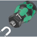 Wera Kraftform Kompakt Stubby Magazin 1 Bit-Satz, Conjuntos de bits negro/Verde