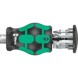 Wera Kraftform Kompakt Stubby Magazin juego de 5 puntas, Conjuntos de bits negro/Verde