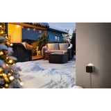 eve Energy Outdoor (Matter), Toma de corriente con interruptor gris