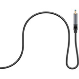 goobay 76274, Cable negro/Gris