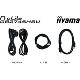 iiyama G-MASTER GB2745HSU-B2 pantalla para PC 68,6 cm (27") 1920 x 1080 Pixeles Full HD LED Negro, Monitor de gaming negro (mate), 68,6 cm (27"), 1920 x 1080 Pixeles, Full HD, LED, 1 ms, Negro