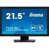 iiyama T2234MSC-B1S, Monitor LED negro (mate)