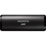 ADATA SE760 2000 GB Negro, Unidad de estado sólido negro, 2000 GB, USB Tipo C, 3.2 Gen 2 (3.1 Gen 2), 1000 MB/s, Negro