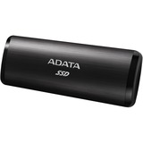 ADATA SE760 2000 GB Negro, Unidad de estado sólido negro, 2000 GB, USB Tipo C, 3.2 Gen 2 (3.1 Gen 2), 1000 MB/s, Negro