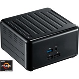 ASRock 4X4 BOX-V1000M PC de tamaño 1L Negro Intel® SoC Socket FP5 V1605B 2 GHz, Barebone negro, PC de tamaño 1L, Mini PC barebone, Intel® SoC, Socket FP5, DDR4-SDRAM, M.2, Serial ATA III
