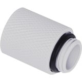 Alphacool Extensión de carámbano 20mm G1/4 macho a G1/4 hembra - Blanco blanco