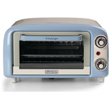 Ariete 3919/05 10 L 800 W Azul claro Parrilla, Mini horno blanco/Celeste, 10 L, Azul claro, Independiente, Giratorio, 90 - 230 °C, Mecánico